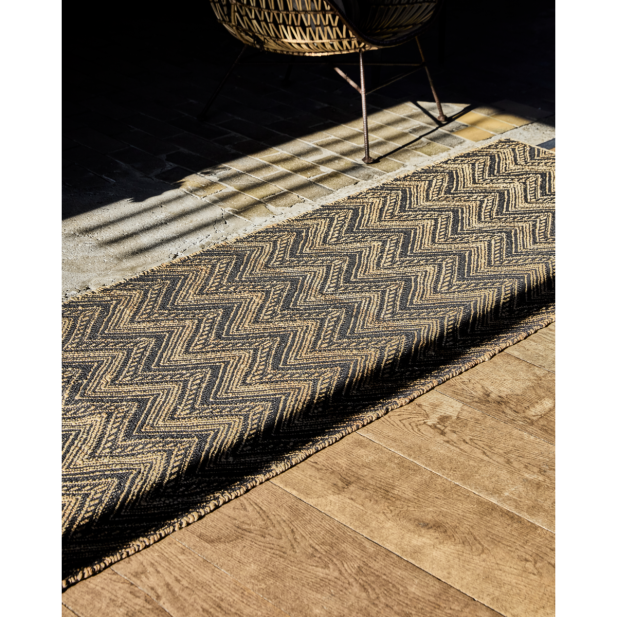 Alfombra, HDMonta, Natural / Negro -...