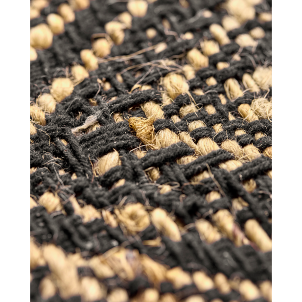 Alfombra, HDMonta, Natural / Negro -...