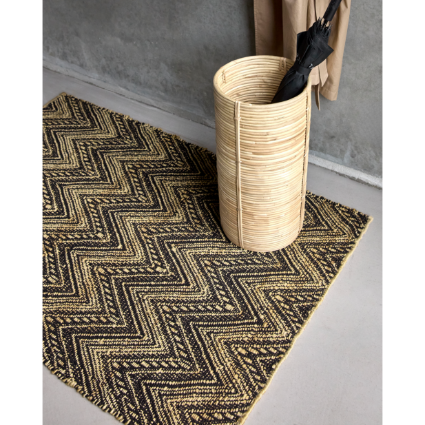 Alfombra, HDMonta, Negro / Natural -...