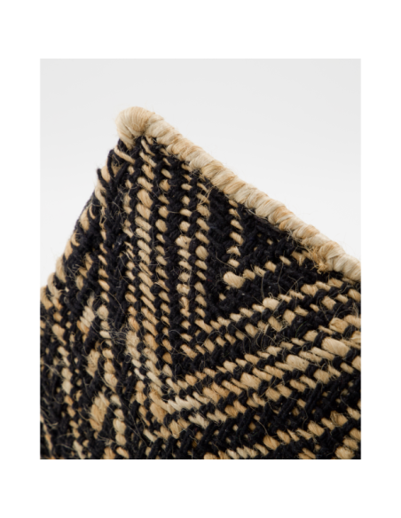 Alfombra, HDMonta, Negro / Natural - House Doctor