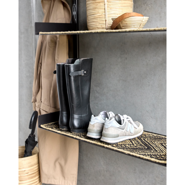 Alfombra, HDMonta, Negro / Natural -...