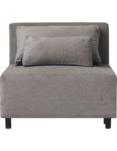 Sofá, sección media, HDHazel Night, Gris / Marrón - House Doctor