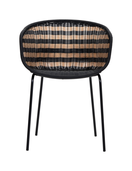 Sillón, HDHapur, Natural / Negro - House Doctor