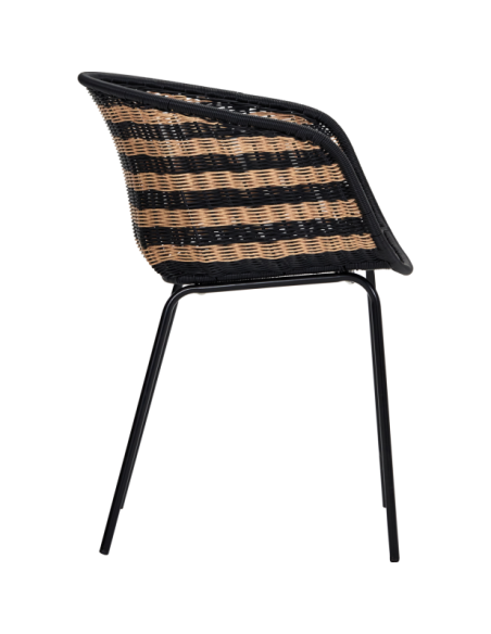 Sillón, HDHapur, Natural / Negro - House Doctor