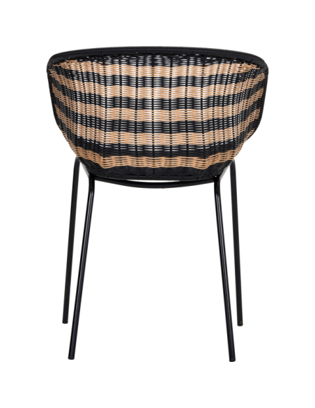 Sillón, HDHapur, Natural / Negro - House Doctor