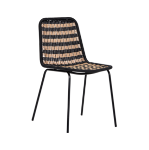 Silla, HDHapur, Natural / Negro - House Doctor