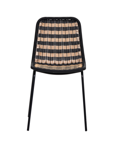 Silla, HDHapur, Natural / Negro - House Doctor