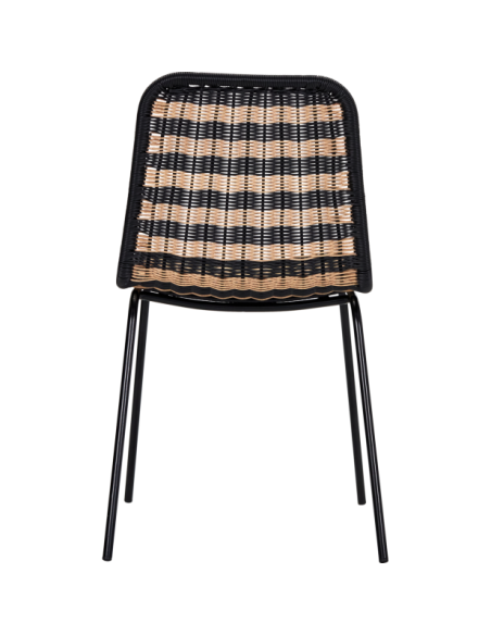 Silla, HDHapur, Natural / Negro - House Doctor