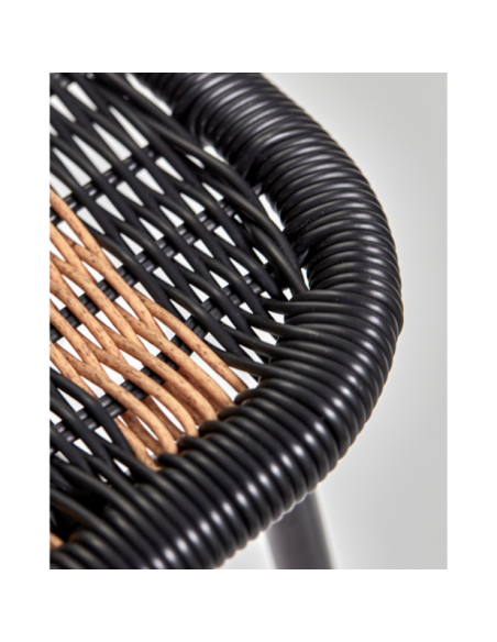 Silla, HDHapur, Natural / Negro - House Doctor