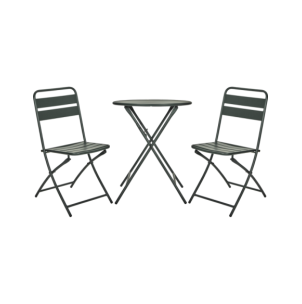 Juego de mesa y sillas, HDHelo, Verde - House Doctor