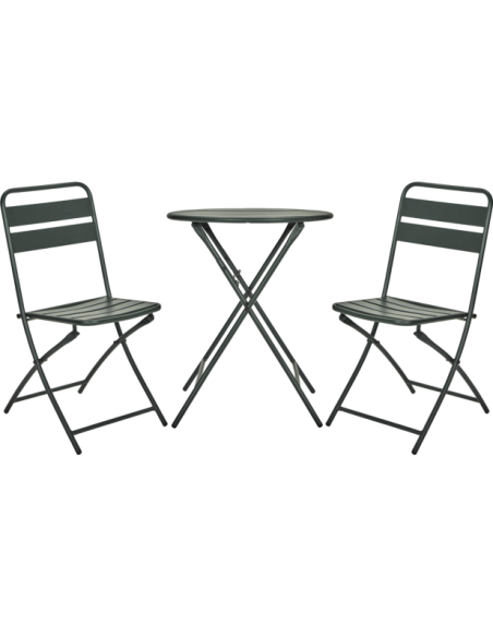 Juego de mesa y sillas, HDHelo, Verde - House Doctor