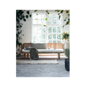 Cojín de asiento con relleno, HDPuna, Blanco roto - House... 2