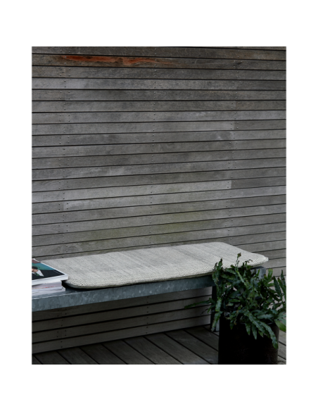 Cojín de asiento con relleno, HDCuun, Negro / Blanco - House Doctor