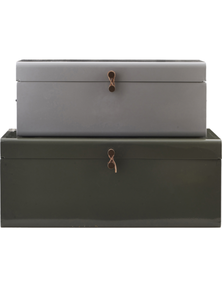 Almacenaje, HDMetal, Gris / Verde - House Doctor