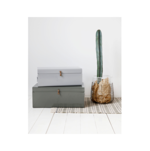 Almacenaje, HDMetal, Gris / Verde - House Doctor 2