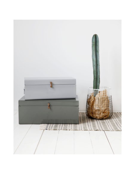 Almacenaje, HDMetal, Gris / Verde - House Doctor