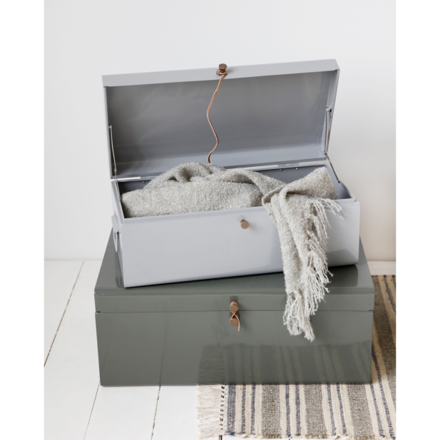 Almacenaje, HDMetal, Gris / Verde -...