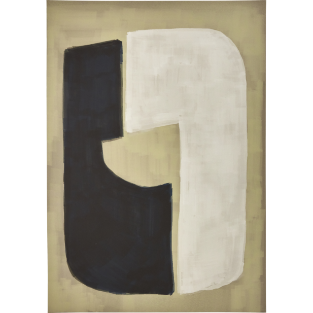 Decoración de pared, HDAct, Arena / Negro / Blanco - House Doctor