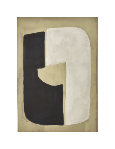 Decoración de pared, HDAct, Arena / Negro / Blanco - House Doctor