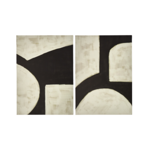 Decoración de pared, HDHape, Negro / Blanco roto - House...