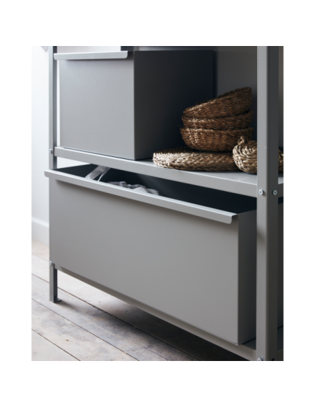 Almacenaje para estantería, HDRack, Gris - House Doctor