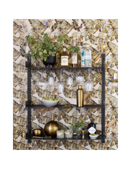 Estantería para copas, HDFari, Negro - House Doctor