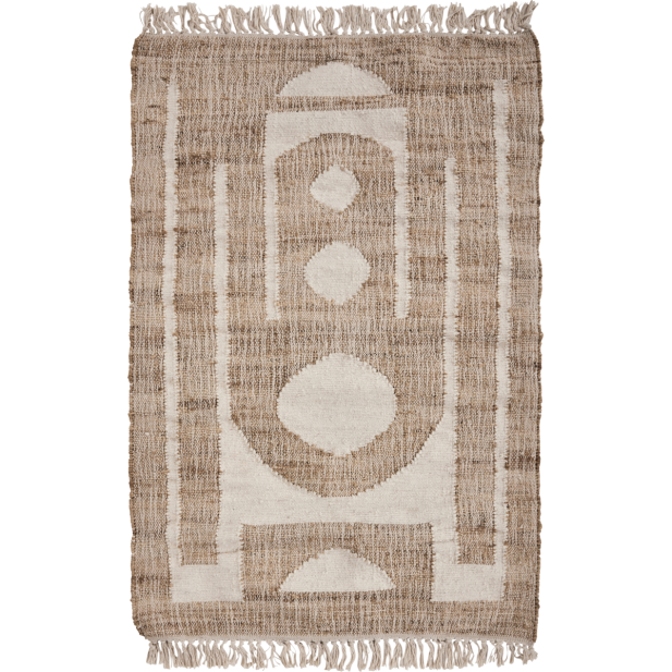 Alfombra, HDRostro, Natural / Blanco roto - House Doctor