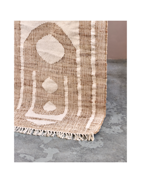 Alfombra, HDRostro, Natural / Blanco roto - House Doctor