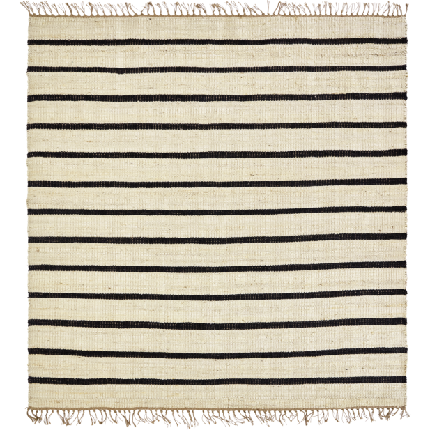 Alfombra, HDSima, Negro / Natural - House Doctor