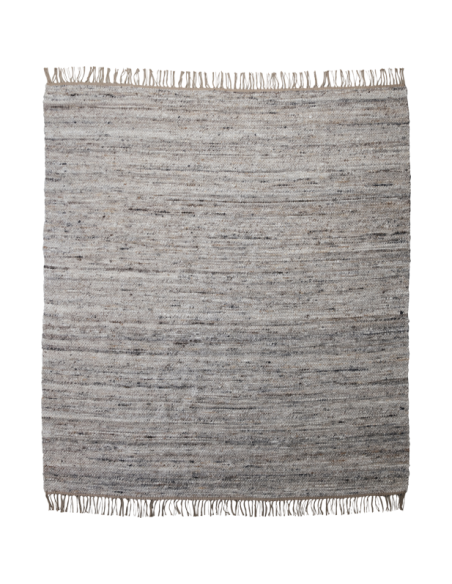 Alfombra HAFI 250x250 cm, Gris / Marrón - House Doctor; 206160053