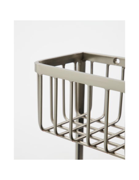 Estante, HDBath, Acabado plateado - House Doctor