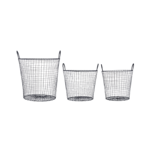 Cestas, HDWire, Negro - House Doctor