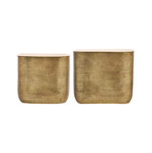 Mesa Auxiliar, HDCajas / con almacenaje, Dorado - House...