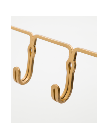 Perchero, HDYra, Acabado de latón - House Doctor