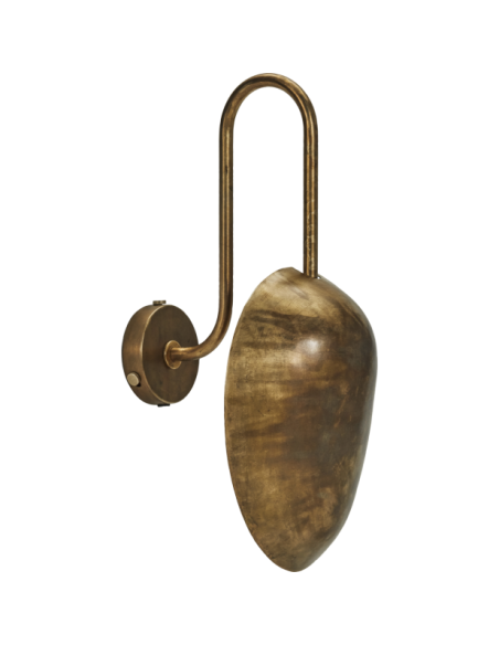 Lámpara de pared, HDSwan, Latón antiguo - House Doctor