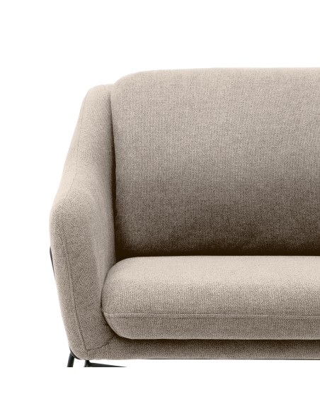 Sofá Brida 2 plazas beige 128 cm - Kave Home
