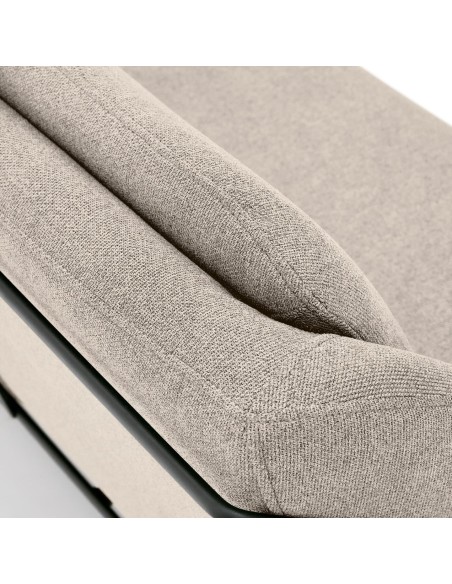 Sofá Brida 2 plazas beige 128 cm - Kave Home