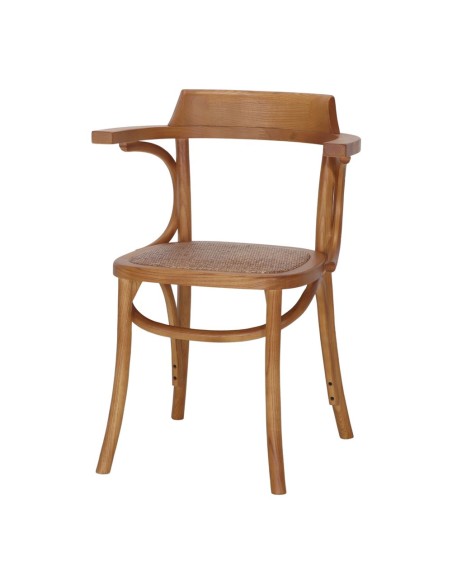 Silla EMATTY, Madera / Ratán Natural