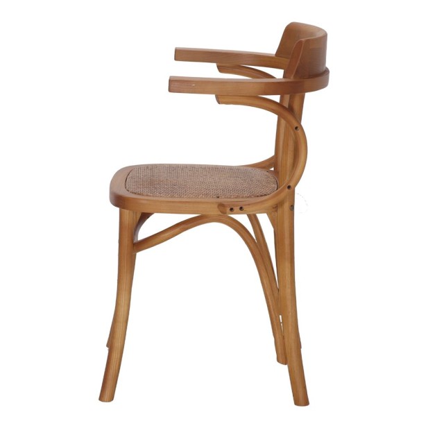 Silla EMATTY, Madera / Ratán Natural Silla EMATTY, Madera / Ratán Natural