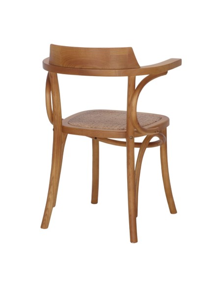 Silla EMATTY, Madera / Ratán Natural