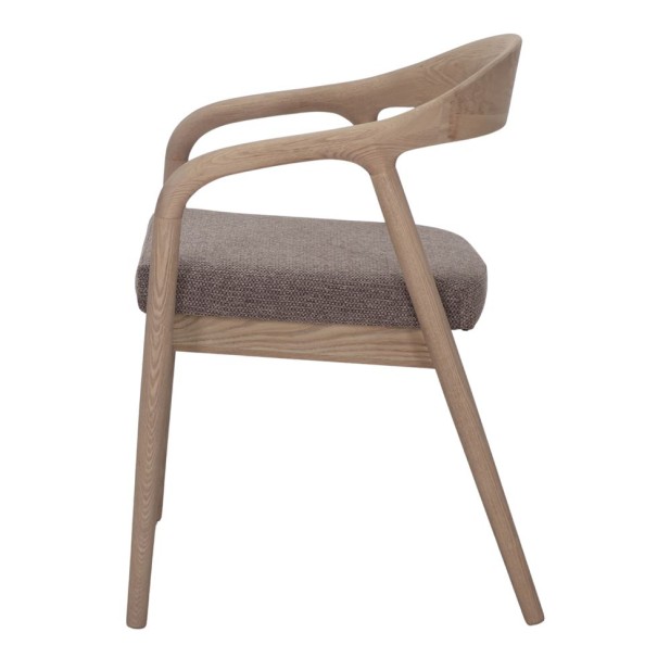 Silla VENETO, Madera Natural / Textil... Silla VENETO, Madera Natural / Textil...