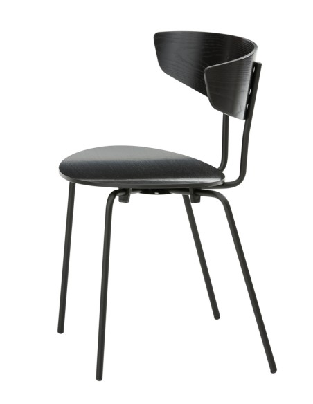Silla de Comedor HERMAN, Madera / Metal Negro - Ferm Living