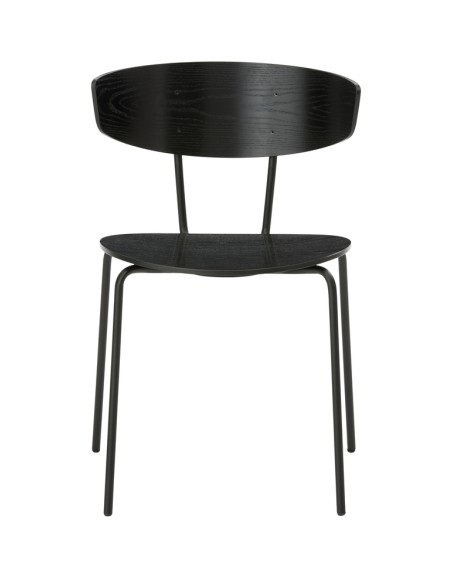 Silla de Comedor HERMAN, Madera / Metal Negro - Ferm Living; 9401
