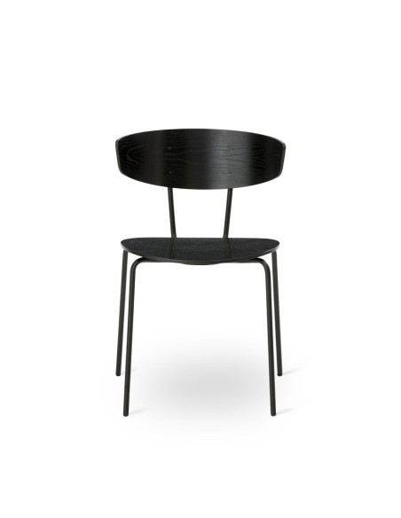 Silla de Comedor HERMAN, Madera / Metal Negro - Ferm Living