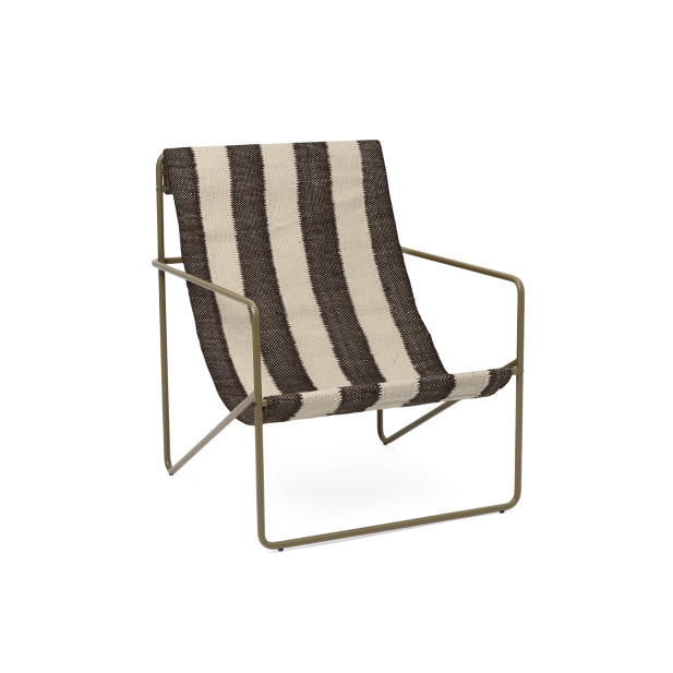 Sillón DESERT - Oliva / Blanco Roto /...