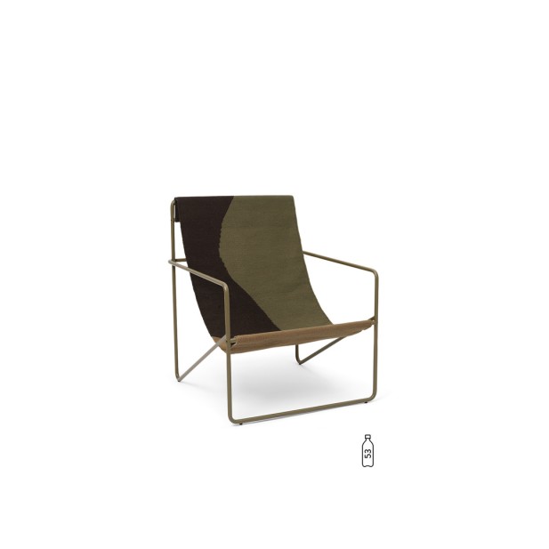 Sillón DESERT - Oliva / Duna - Ferm Living; Vackart; 1104267187