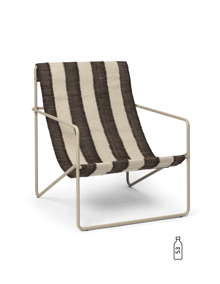 Sillón DESERT - Cachemira/Blanco Roto/Choco - Ferm Living; 1104269106