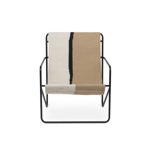 Sillón DESERT - Negro / Tierra - Ferm Living; Vackart; 1103572862 2