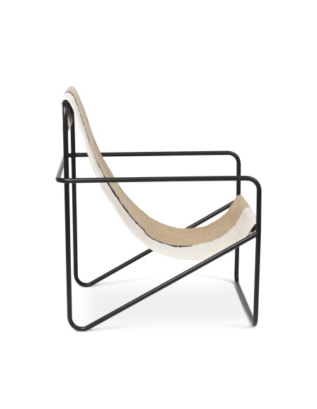 Sillón DESERT - Negro / Tierra - Ferm Living