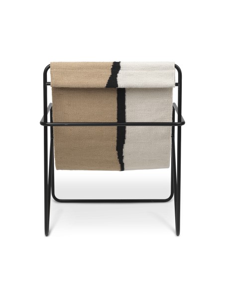 Sillón DESERT - Negro / Tierra - Ferm Living